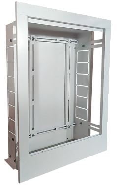 Коллекторный шкаф встраиваемый ШРВ-2 670×124×594 мм